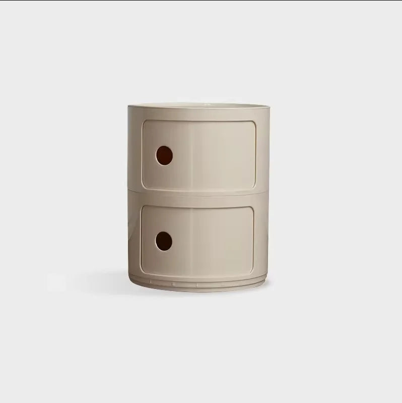 Table de Chevet Ronde - Design Moderne Scandinave