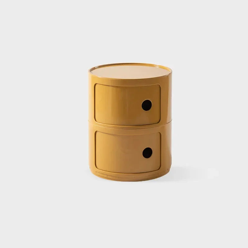 Table de Chevet Ronde - Design Moderne Scandinave