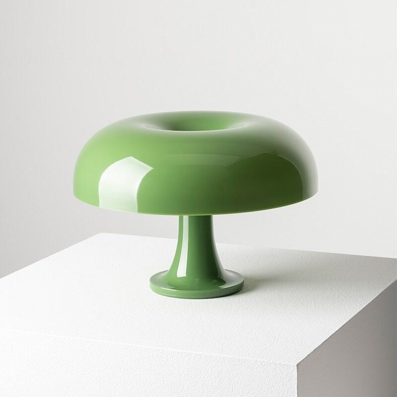 Lampe Champignon LED – Icône du Design Vintage, Intensité Réglable – Orange Bleu, Jaune & Vert