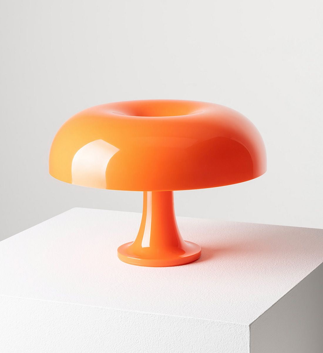 Lampe Champignon LED – Icône du Design Vintage, Intensité Réglable – Orange Bleu, Jaune & Vert
