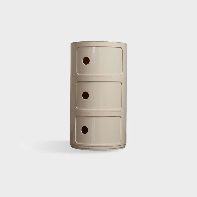 Table de Chevet Ronde - Design Moderne Scandinave
