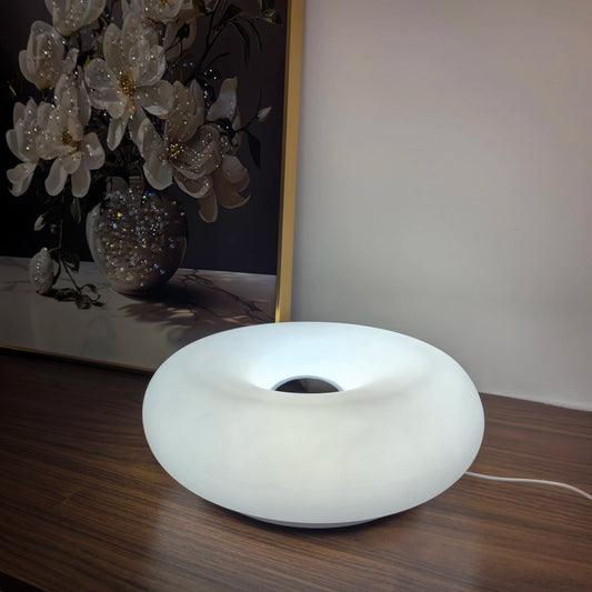 Lampe de Table Donut Orange – Éclairage Design Rétro et Moderne