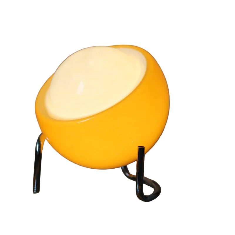 Lampe Sphère Orange – Design Moderne et Bauhaus