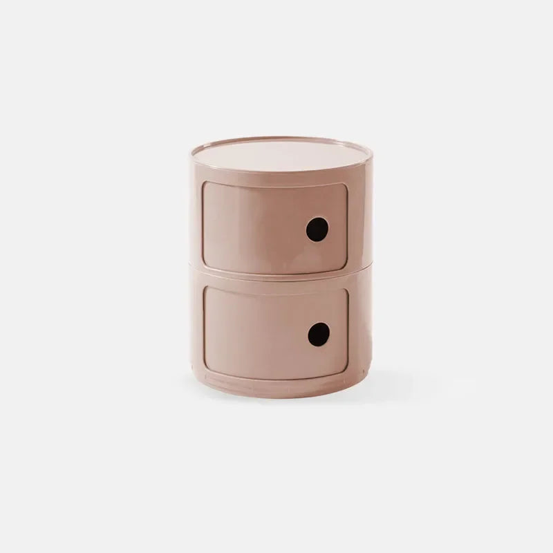 Table de Chevet Ronde - Design Moderne Scandinave
