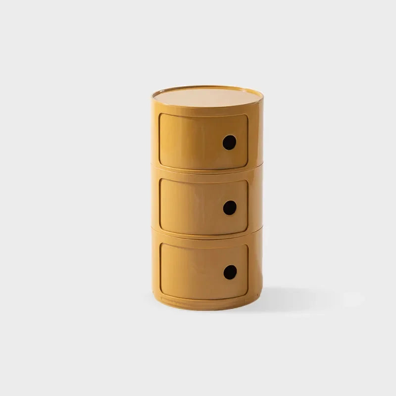Table de Chevet Ronde - Design Moderne Scandinave