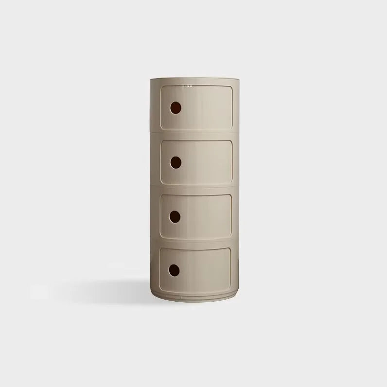 Table de Chevet Ronde - Design Moderne Scandinave
